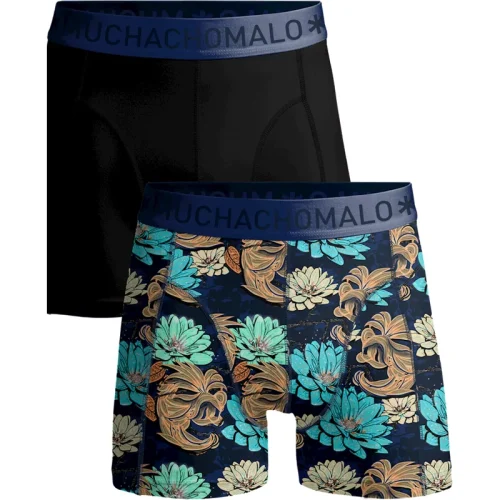 Muchachomalo Heren 2-pack boxershorts leafs lick it