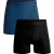 Muchachomalo Men 2-pack boxer shorts solid