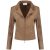 Helena Hart Zipper biker 7288 camel