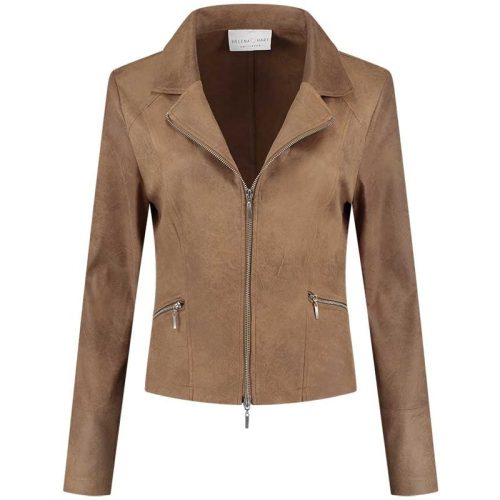 Helena Hart Zipper biker 7288 camel