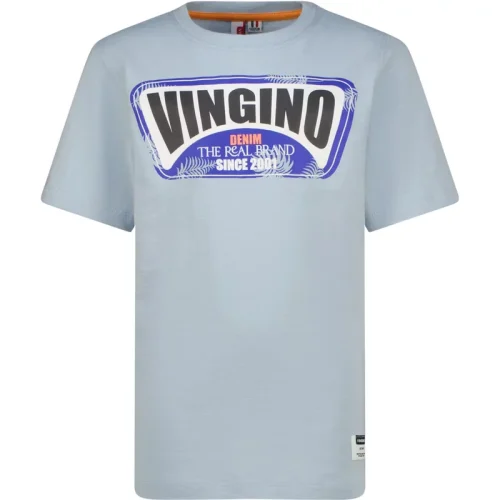 Vingino Jongens t-shirt hefor ish blue