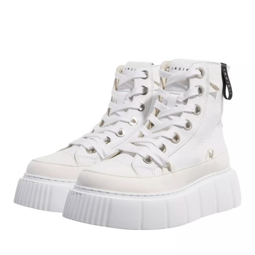 INUIKII Low-Top Sneakers – LEATHER MATILDA in wit