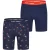 Happy Shorts Kerst boxershorts heren met lange pijpen boxer briefs 2-pack