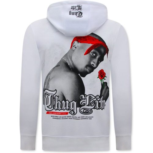 Top-Star Tupac hoodie thug life