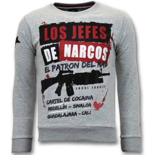 Local Fanatic Sweater los jefes de narcos