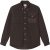 Foret Toad shirt brown corduroy