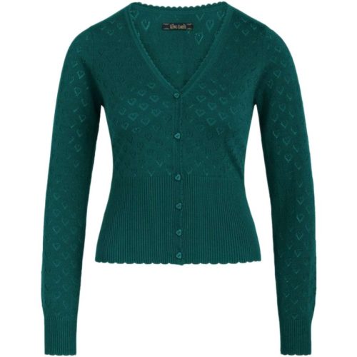 King Louie Cardi v heart ajour dragonfly green