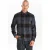 Anerkjendt 900860 aklouis brushed check 0526 dark grey mel