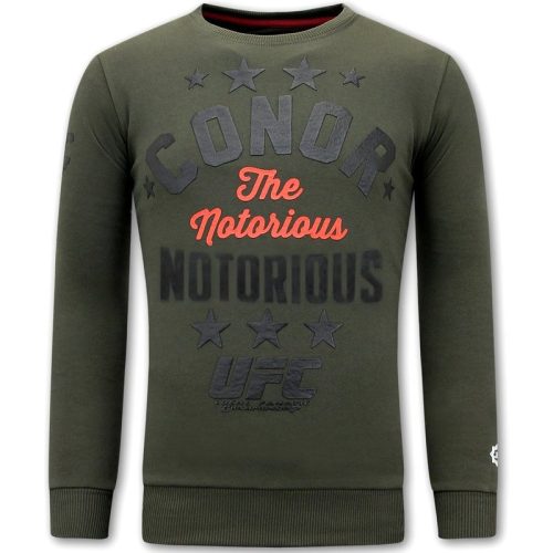 Local Fanatic Sweater met print conor notorious