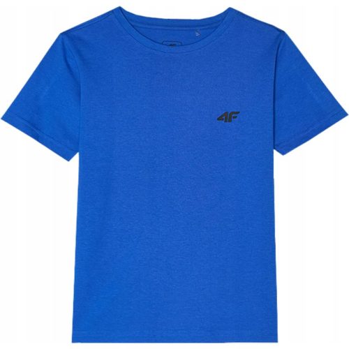 4F Katoenen t-shirt met logo voor jongens