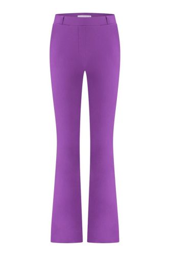 Studio Anneloes Flair Shiny Trousers 09711 Flared 5200 Purper