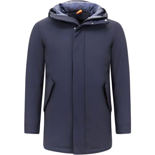 Enos Halflange parka met capuchon