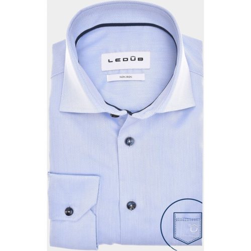 Ledub Business hemd lange mouw Blauw LE24251 MFN 5 0142583/130-190-000