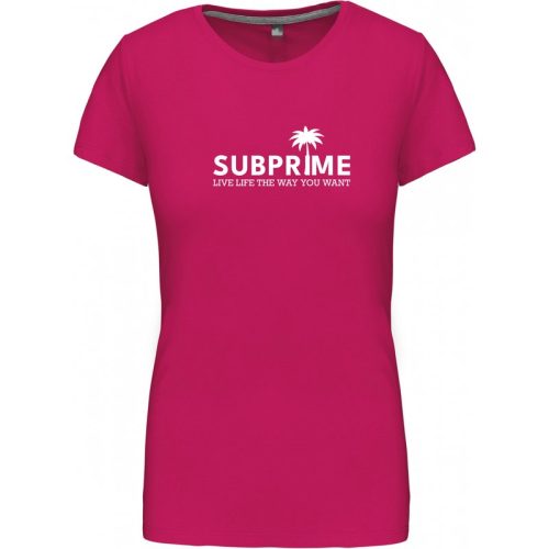 Subprime Wmn tee palm