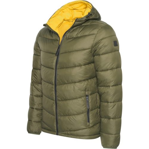 Cappuccino Italia Hooded winter jacket army