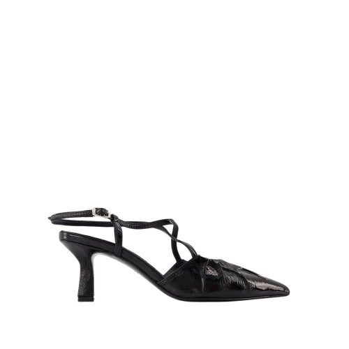 Carel Paris Sandalen – Neri Sandals – Leather – Black in zwart