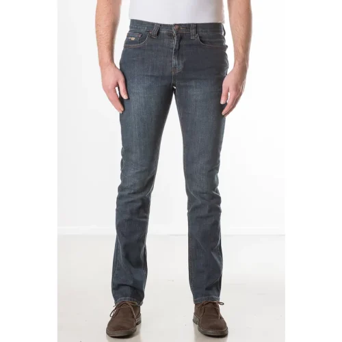 New-Star Jacksonville heren regular-fit jeans dark used