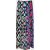 Mucho Gusto Rok sardinie degradé luipaardprint in fuchsia tot rood