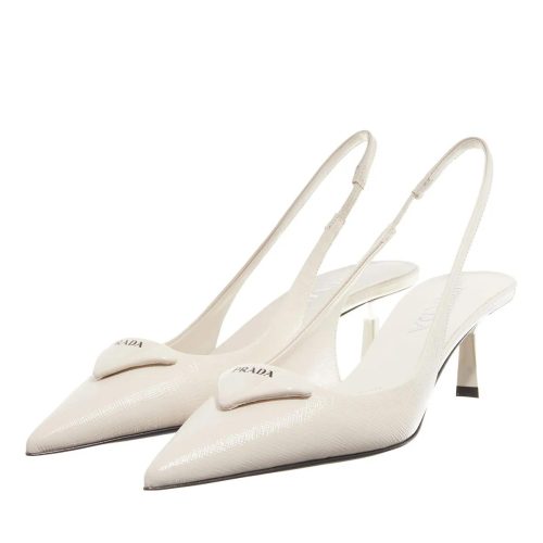 Prada Hoge hakken – Pumps in crème