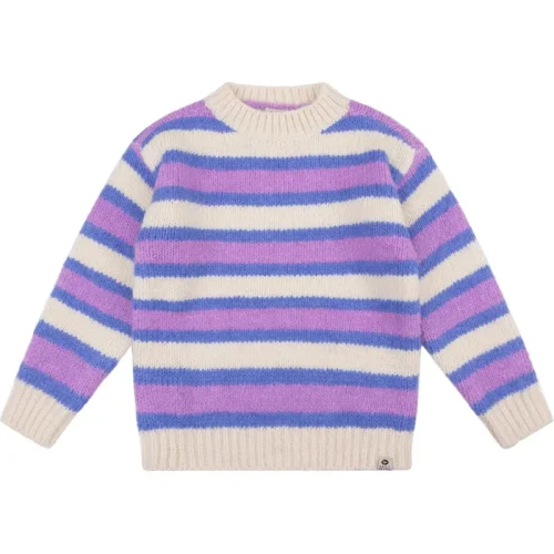 DAILY 7 Meisjes sweater gebreid stripe