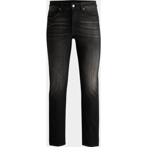 BOSS Black Katoenen 5-Pocket Grijs H-Delaware 10265596 01 50527018/019