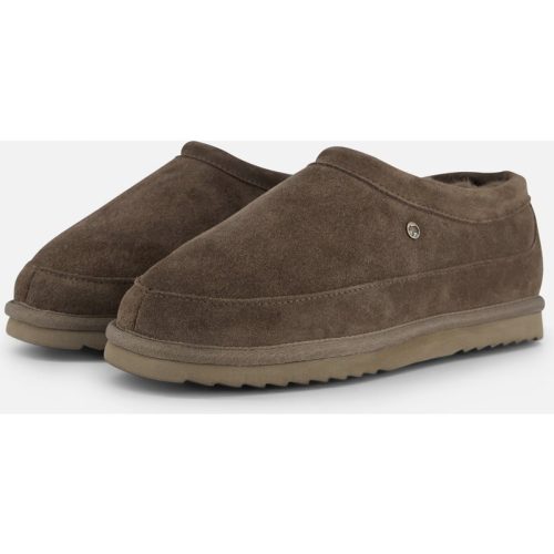 Warmbat Warmbat Ebor Men Pantoffels bruin Suede