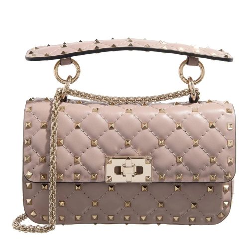 Valentino Garavani Crossbody bags – Rockstud Spike Small Shoulder Bag in taupe