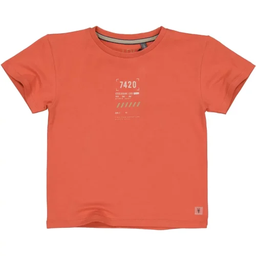 Levv Jongens t-shirt mace oranje