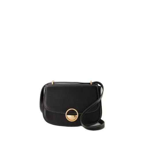 Vanessa Bruno Shoppers – Pm Crossbody – Leather – Black in zwart