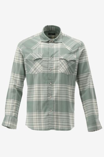 Butcher of blue casual shirt lanton western check shirt