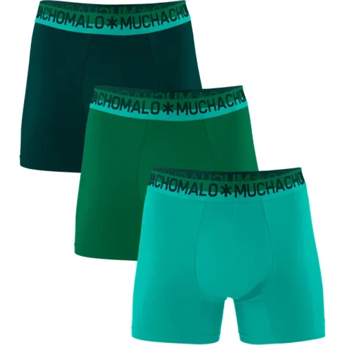 Muchachomalo Heren 3-pack boxershorts effen