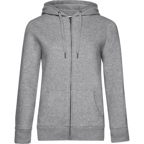 B and C Dames queen hoodie met rits