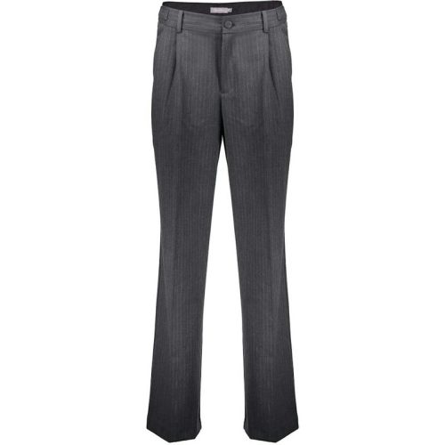 Geisha pants wide pinstripe 41503-10 925 grey