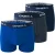 O’Neill Heren boxershorts trunks 900003 effen blauw 3-pack