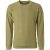 No Excess Pullover crewneck garment dyed + st light green