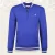 Q1905 Scuba half zip trui mill helder kobalt