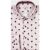 Giordano Casual hemd lange mouw Roze Row, LS Cutaway Acorn Print / 427823/51