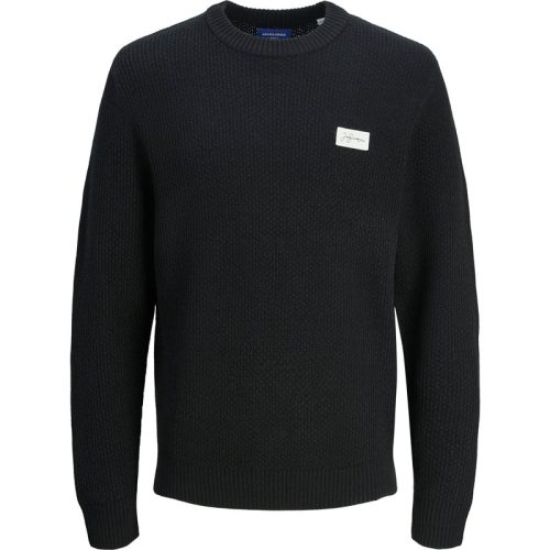 Jack & Jones Jorportland badge knit crew neck