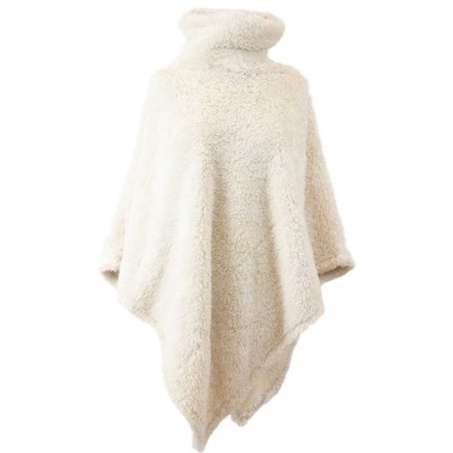 Unique Living poncho dara dove white -80x75cm