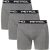 Petrol Industries Boxershort 3-pack m-3020-bxr302 9093 anthracite melee