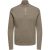 Only & Sons onsphil reg 12 struc half zip knit 22023210 desert