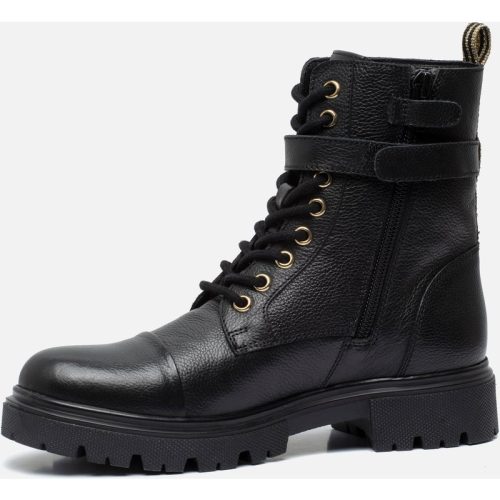 Muyters Muyters Veterboots zwart Leer 22605