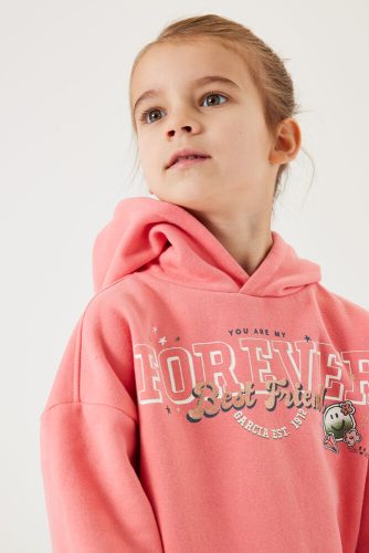 Roze hoodie