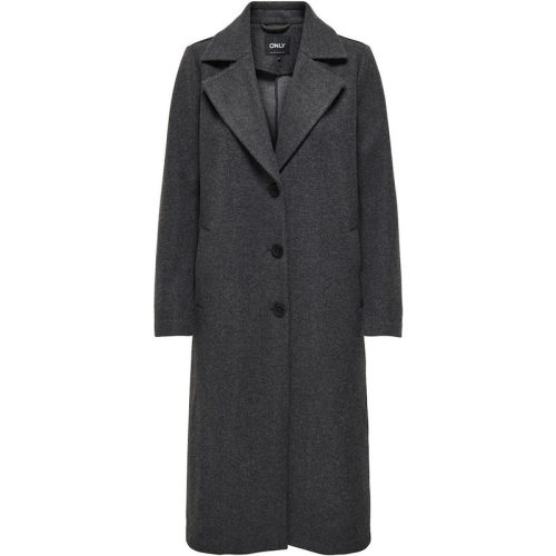 Only onlemma life reg. long coat otw 15313657 dark grey