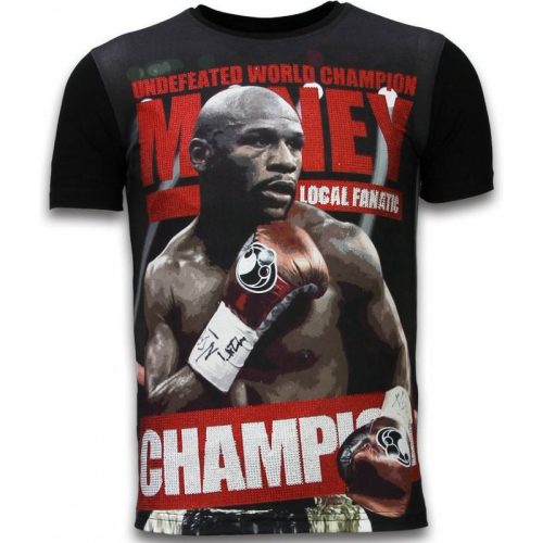 Local Fanatic Money champion digital rhinestone t-shirt