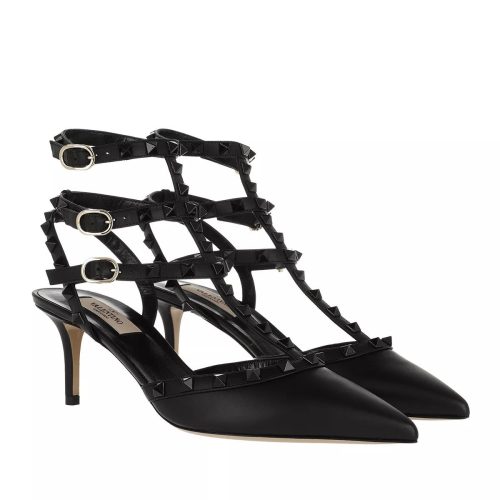 Valentino Garavani Pumps & high heels – Rockstud Ankle Strap Pumps Leather in zwart