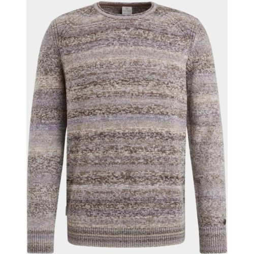 Cast Iron Pullover Bruin Crewneck spacedye CKW2408310/8063