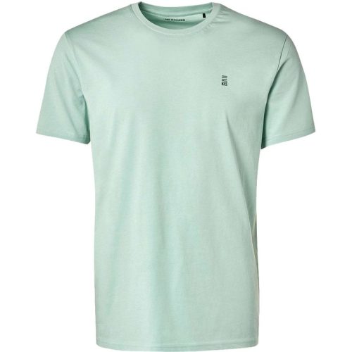 No Excess T-shirt korte mouw ronde hals basic mint