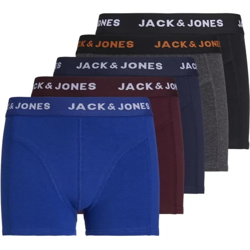 Jack & Jones Boxershorts jongens trunks friday pack 5-pack