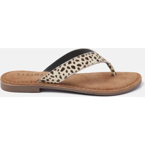 Lazamani 75.481 teenslippers dames dalmatian